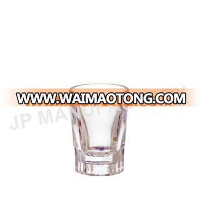 Best Seller 2oz Unbreakable Thick Quality Clear Plastic Shot glass