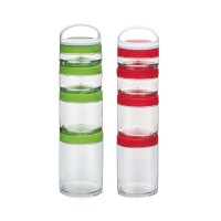 Protein Powder multilayer Water Bottle Protein Storage Box for Shakers