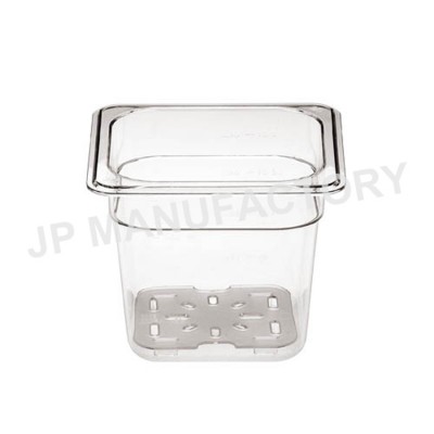 2L Plastic GN Container Unbreakable Polycarbonate GN pan Clear 15cm 1/6 Gastronorm Container