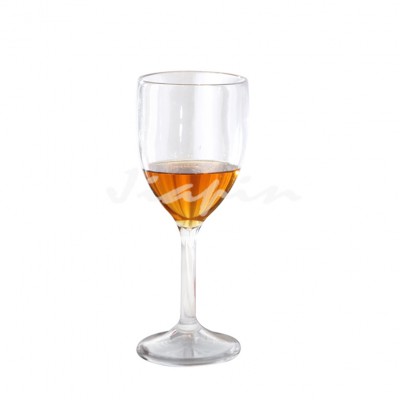 30cl 10oz Wine Glass Outdoor Shatterproof Plastic Goblet Unbreakable PC Long Stem Wine Glass