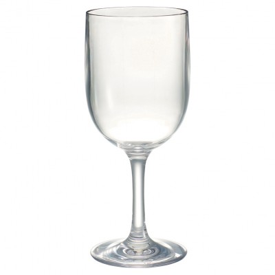 Thick Wine Glass Goblet Clear Wine Glass Unbreakable 640ml 21oz Long Stem Plastic Big Wine Glass