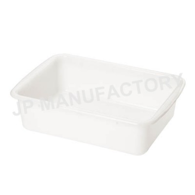 Restaurant or Canteen Plastic White Service Cart Container