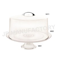 Unbreakable Cake Cover 12 inch Round Dome Plate Cover Food Clear Plastic Cake Stand with Cover