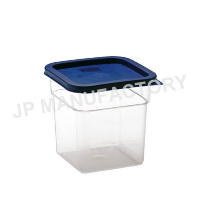 Plastic Square Canteen and Restaurant Kitchen Storage Container