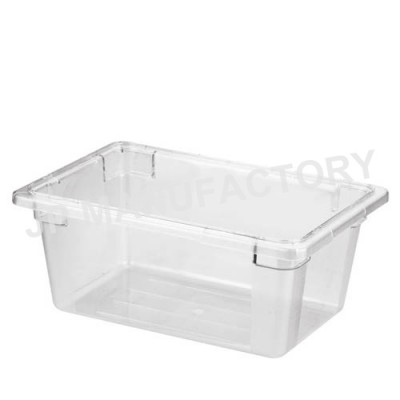 62.5L Hotel Canteen Restaurant Commercial Kitchen Large Rectangular Clear Polycarbonate Plastic Storage Container