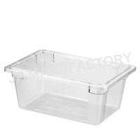 62.5L Hotel Canteen Restaurant Commercial Kitchen Large Rectangular Clear Polycarbonate Plastic Storage Container