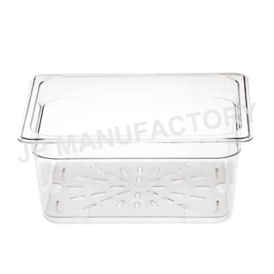 Hospitality Kitchen Storage Transparent 1/2 Hard Plastic GN Pan