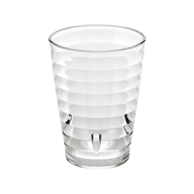 Swirl Juice Soft Drink Beverage Cup Unbreakable Outdoor Tumbler 400ml 13oz Plastic Drink Water Glass